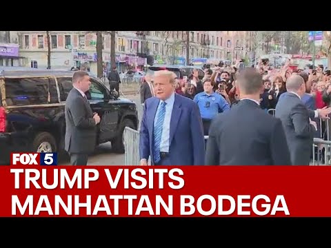 Trump visits Manhattan bodega after day in court [Video]