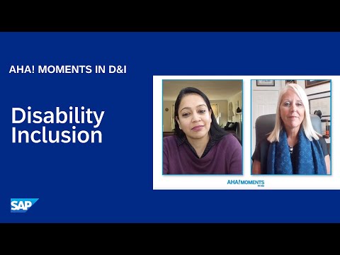 Disability Inclusion: AHA! Moments in D&I [Video]