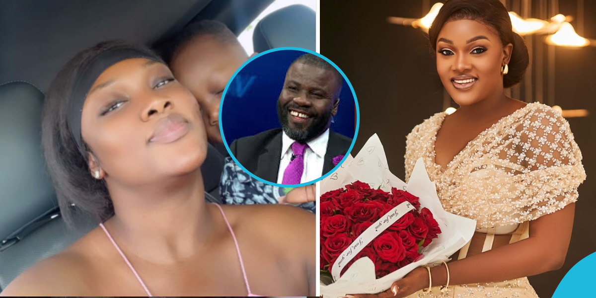 Sammy Kuffour’s Baby Mama Shows Off Her Beautiful Tattoo As She Pose With Her Tall And Handsome Son [Video]