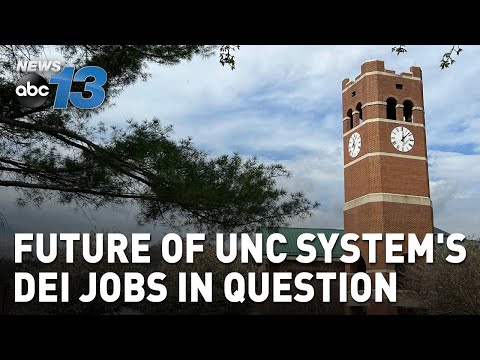 UNC system’s DEI positions under threat by potential policy reversal [Video]