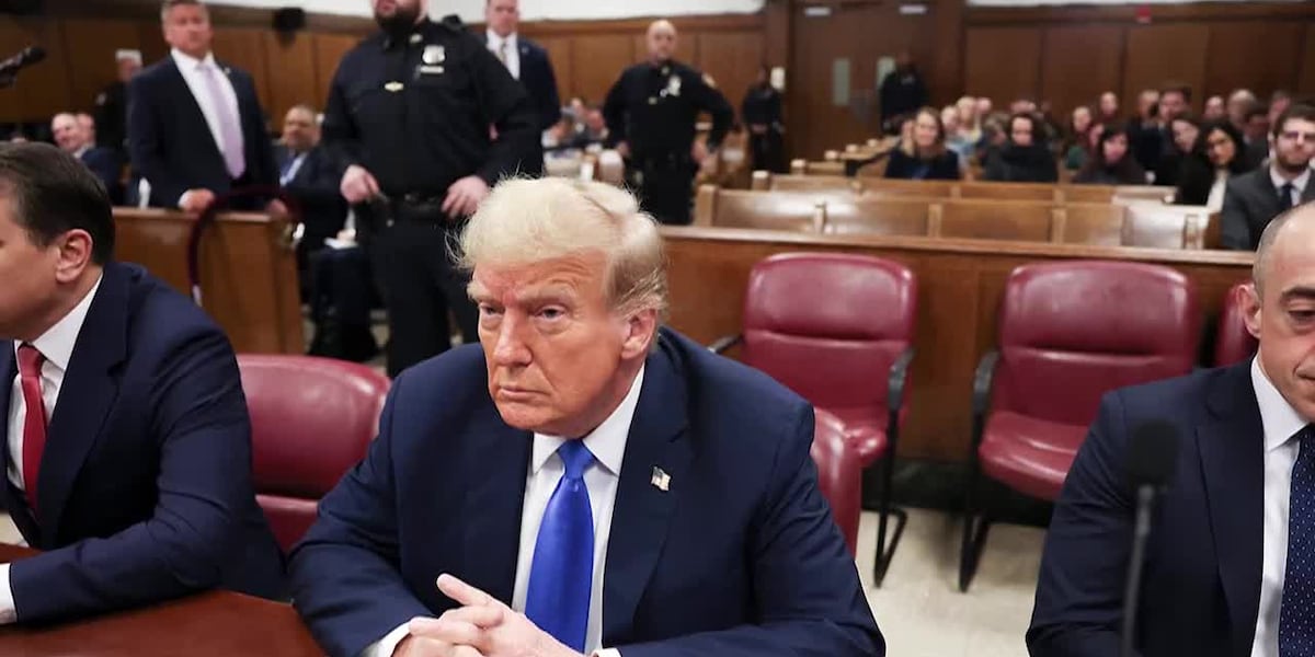 PHOTOS: Trump sits in court as criminal trial against him starts [Video]