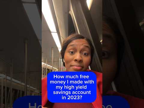 How Much Free Money I Made in 2023 with My High Yield Savings Account [Video]