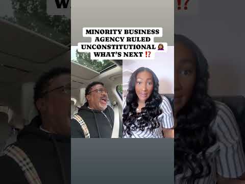 UNCONSTITUTIONAL?! | Minority Business Owners, LISTEN UP! PT 2 [Video]