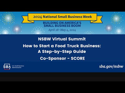 SBA: How to Start a Food Truck Business: A Step-by-Step Guide  Co-Sponsor – SCORE | SHE BOSS TALK [Video]