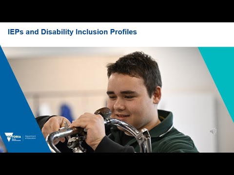 IEPs and Disability Inclusion Profiles [Video]