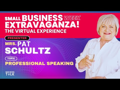 SBWE 2024 Leverage Your Voice to Create a Larger Impact! | Pat Schultz | SHE BOSS TALK [Video]