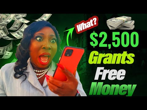GRANT money EASY $2,500! 3 Minutes to apply! Free money not loan [Video]