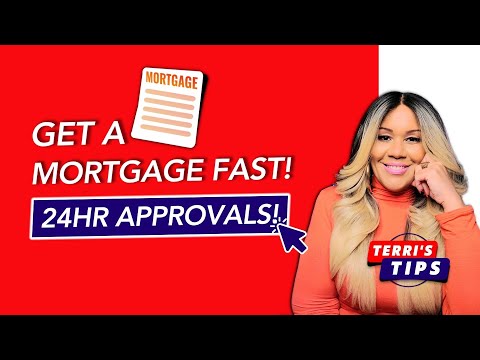 Get a Mortgage Fast! 24Hour Approval! Buy a Property! Invest in Real Estate! First Time Home Buyer! [Video]