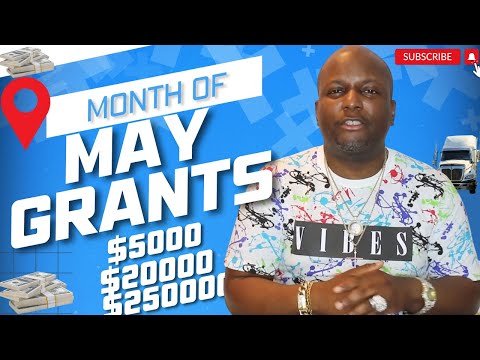 Grants for Month of May 2024| $5000, $7500, $20000, $25000 GRANTS & Startup Grants Apply Now [Video]