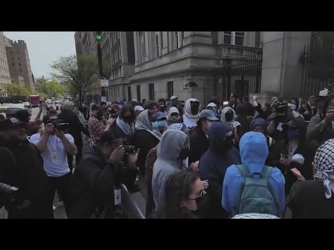 Columbia threatens student protestors with expulsion [Video]