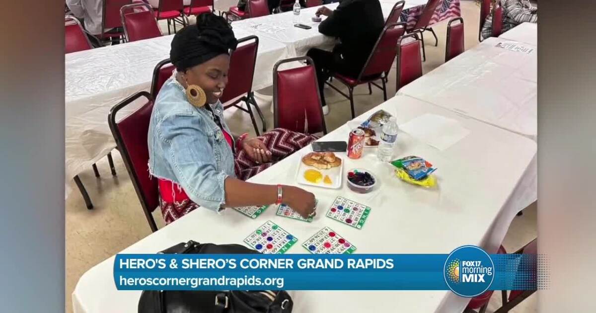 Hero’s and Shero’s Corner Grand Rapids provides a safe space for veterans [Video]