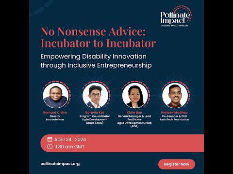 No Nonsense Advice: Empowering Disability Innovation through Inclusive Entrepreneurship [Video]