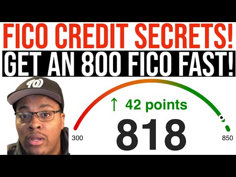 How to Get an 800 FICO (Step by Step Blueprint) – The Credit Bureaus Don’t Want you to Know This! [Video]