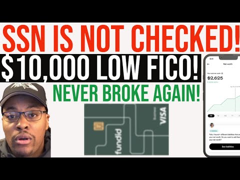 SSN NOT CHECKED! This BANK WILL GIVE YOU $10,000 W/ LOW FICO! [Video]