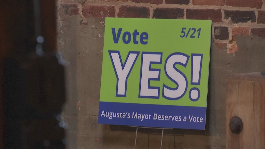 Augusta leaders host vote YES campaign rally [Video]