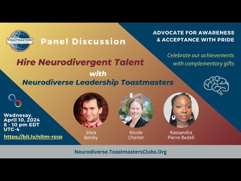 Neurodiversifying the Workplace (4/10/2024) [Video]