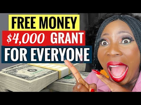 GRANT money EASY $4,000! 3 Minutes to apply! Free money not loan [Video]