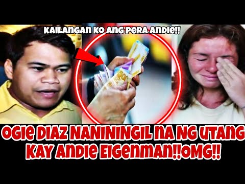Ogie Diaz NANININGIL na ng UTANG Kay Andie Eigenman!!OMG!! [Video]