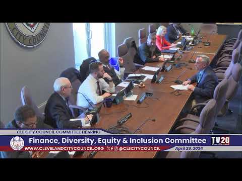 Finance, Diversity, Equity and Inclusion Committee, April 29, 2024 [Video]