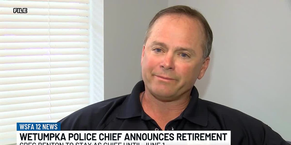 Wetumpka Police Chief announces retirement [Video]