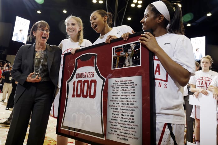 Stanford names basketball court “Tara VanDerveer Court” for retired Hall of Famer, winningest coach [Video]