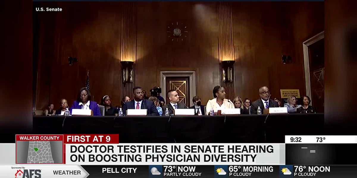 Doctor testifies in Senate hearing on boosting physician diversity [Video]