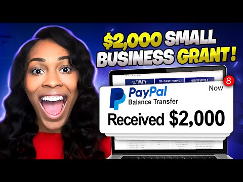 $2000 Small Business Grant for Entrepreneurs – APPLY NOW! [Video]
