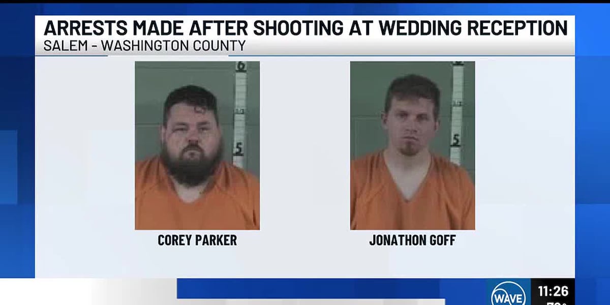 Wedding reception in Salem ends with groom in jail, another man hospitalized after being shot [Video]