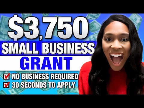 $3,750 Business Grant | Quick Apply in 30 Seconds [Video]