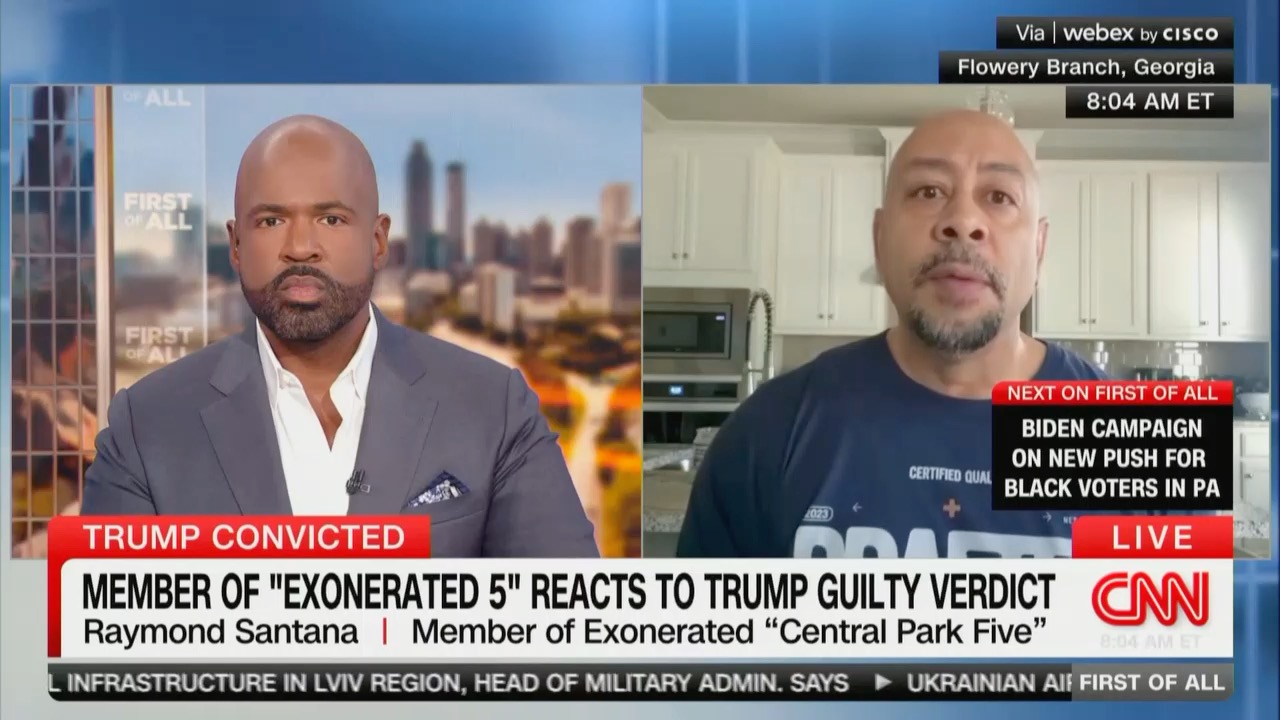 Exonerated Central Park 5 Man Says Karma is Getting Trump [Video]