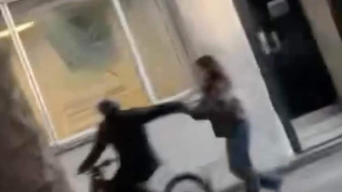 Another victim of London’s phone theft epidemic: Moment thief on an e-bike swipes mobile from woman’s hands as she walks down the street in Marylebone [Video]