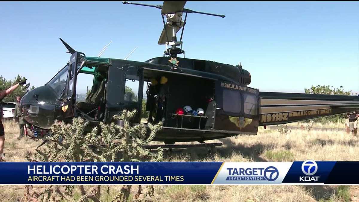 Bernalillo County Sheriff’s Office aircraft had been grounded before [Video]
