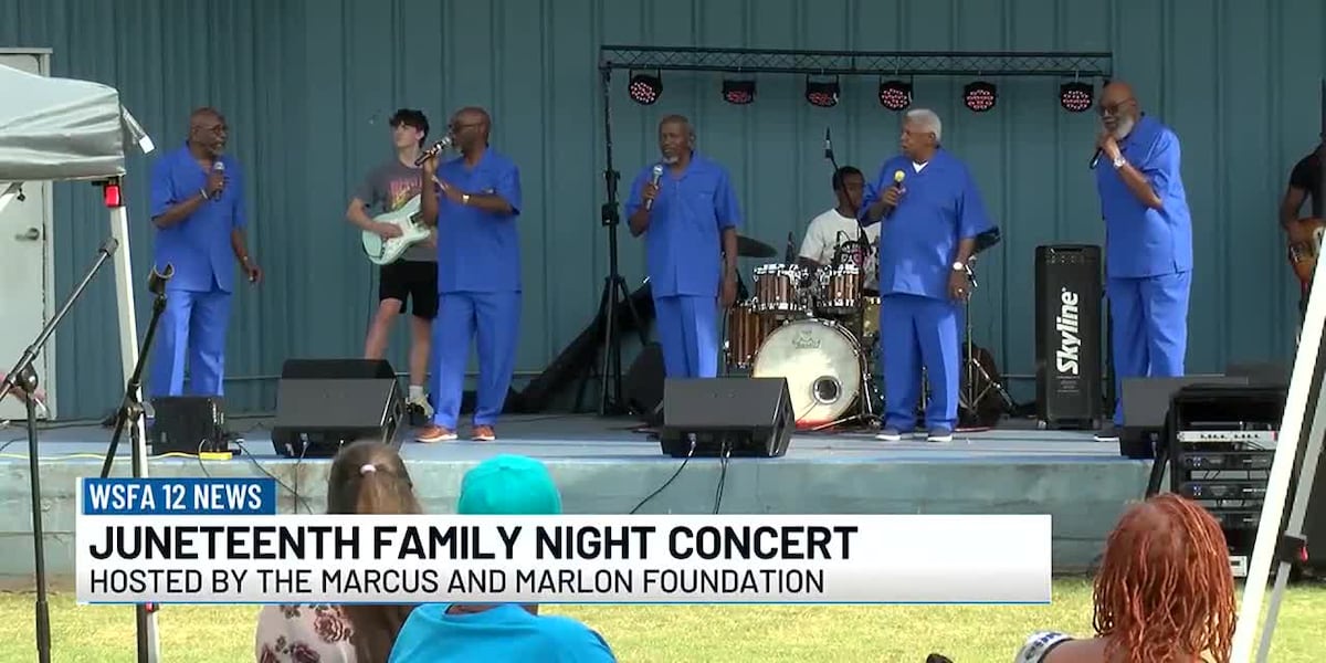 Juneteenth Family Night Concert held in Prattville [Video]