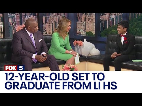 12-year-old set to graduate from Long Island high school [Video]