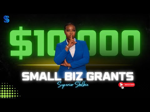 APPLY NOW! $10,000 Grant for small businesses! (Watch me apply) [Video]