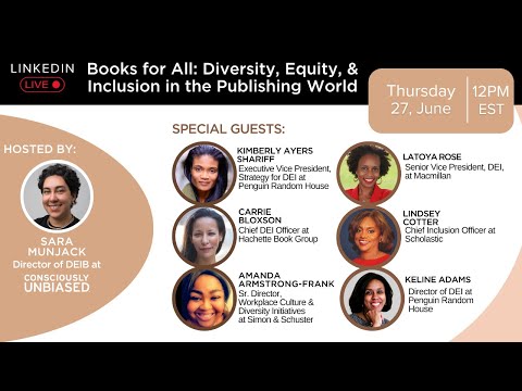 Books for All: Diversity, Equity, & Inclusion in the Publishing World [Video]