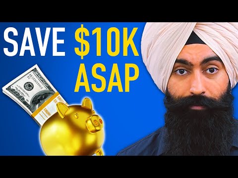 How To Save $10,000 ASAP (10 Ways To Start Today) [Video]