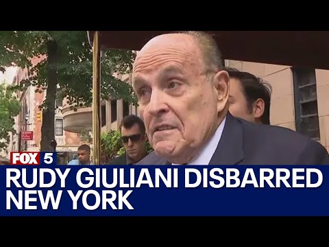 Rudy Giuliani disbarred in New York [Video]