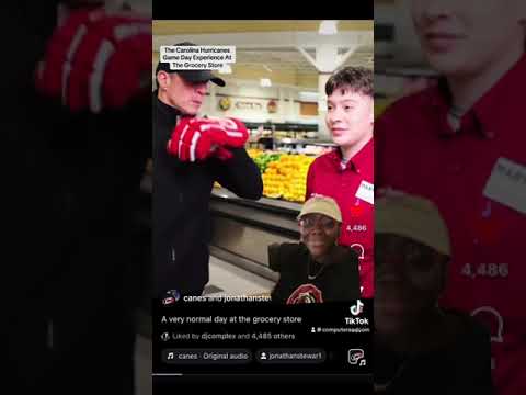 The Carolina Hurricanes Game Day Experience At The Grocery Store [Video]