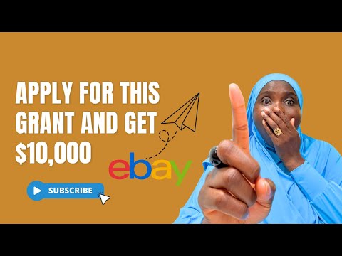 Amazing Opportunity for Business Owners and startups by Ebay. Up to $10,000 Grant. [Video]