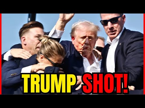 EMERGENCY: Trump SHOT in Head at Rally & Rushed Away by Secret Service [Video]