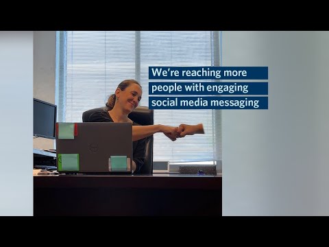 USPTO social media reaching people with engaging messaging [Video]