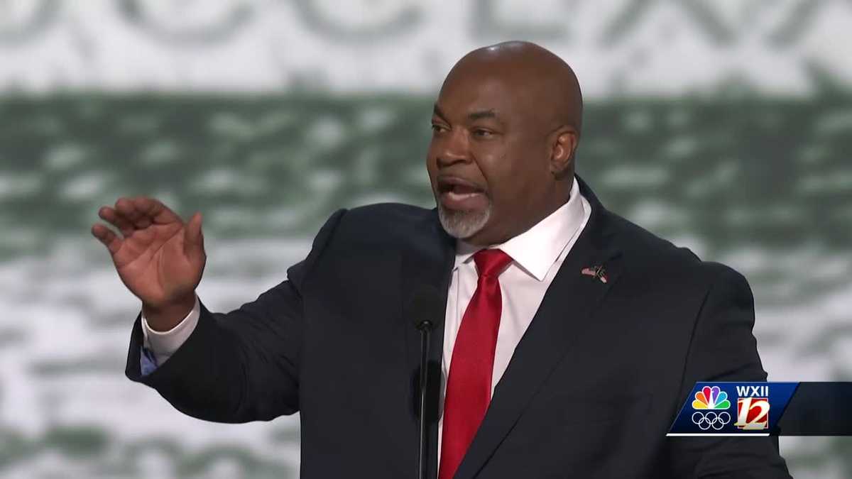 Mark Robinson addresses audience at RNC [Video]