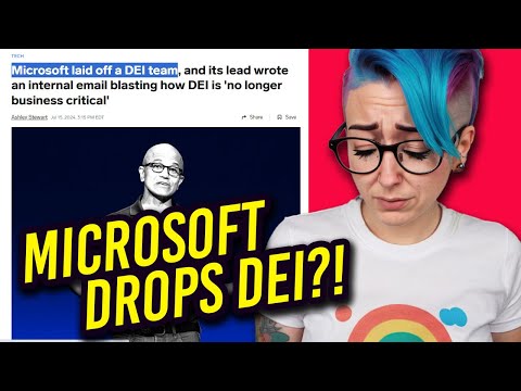 Microsoft Ditches DEI and They’re BIG MAD! [Video]