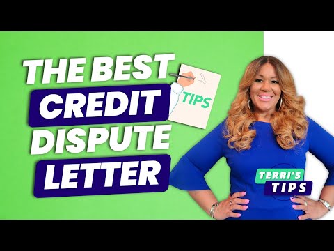 The Best Credit Dispute Letter! How to Dispute Accounts on Your Credit Report! Increase Your Scores! [Video]