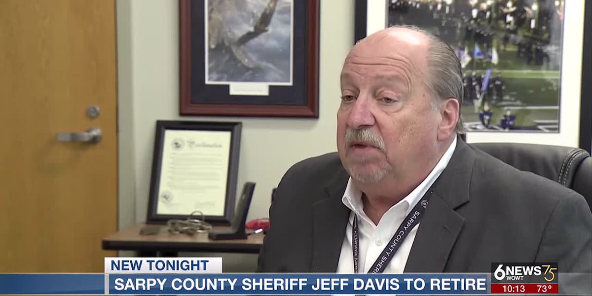 Sarpy County Sheriff Jeff Davis to retire [Video]
