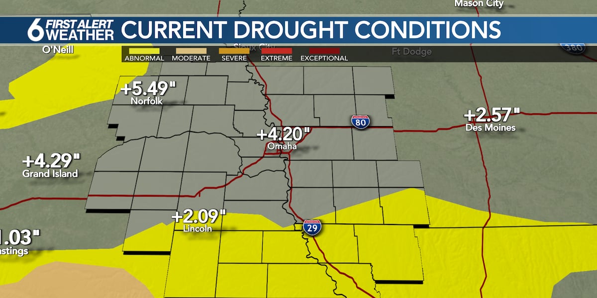 Abnormally dry conditions return to Omaha area [Video]