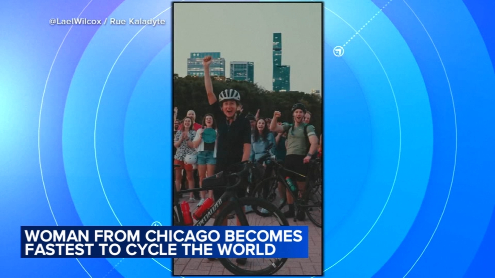 Lael Wilcox becomes fastest woman to cycle around the world, with route starting, ending in Chicago [Video]