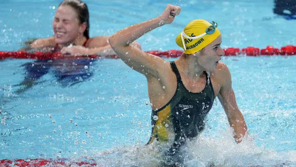 Kaylee McKeown still rules the Olympic backstroke, beating Regan Smith in women’s 100-meter [Video]