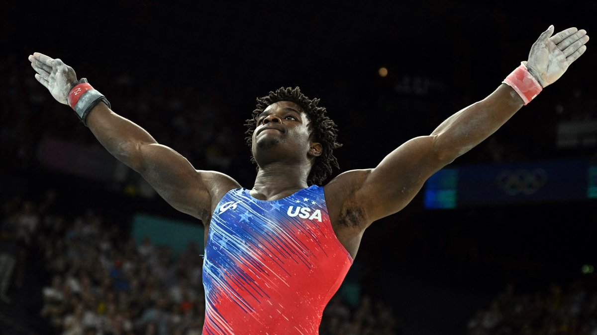 Frederick Richard thinks the U.S. mens gymnastics teams success at the Olympics is just the start  NBC Boston [Video]